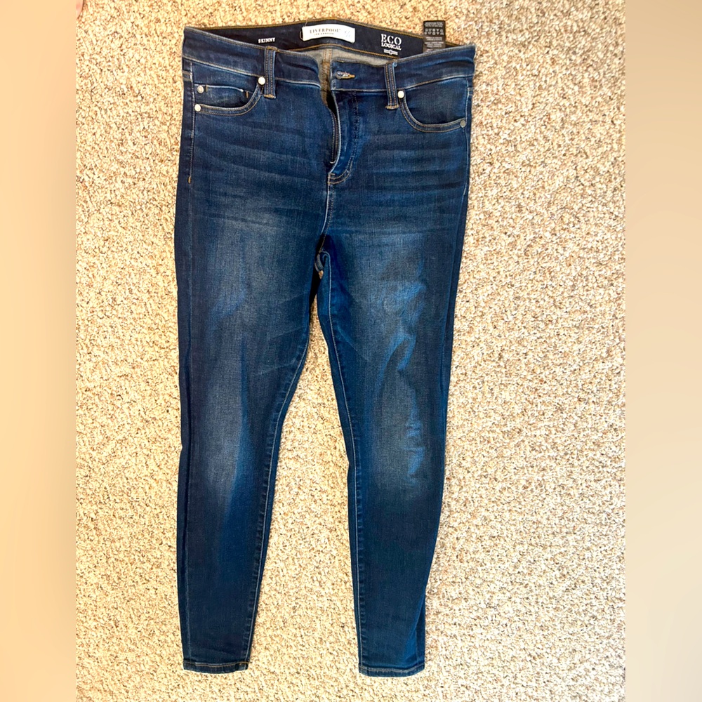 Liverpool Skinny dark wash jeans